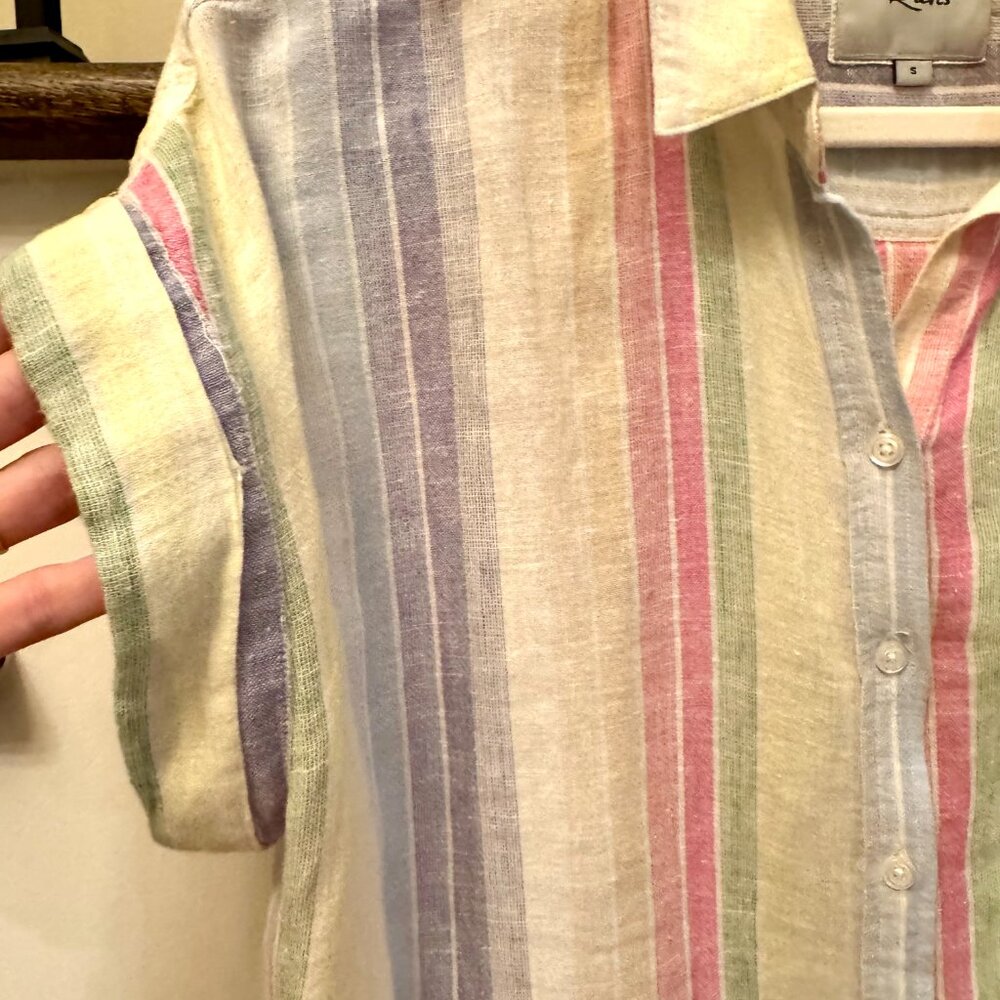 Rails Whitney Rainbow Stripe, Size Small - image 4